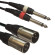 ADJ AC-2XM-2J6M/5 - шнур переходник Jack 6.3 - XLR3, 5 метров ADJ AC-2XM-2J6M/5 - шнур переходник Jack 6.3 - XLR3, 5 метров