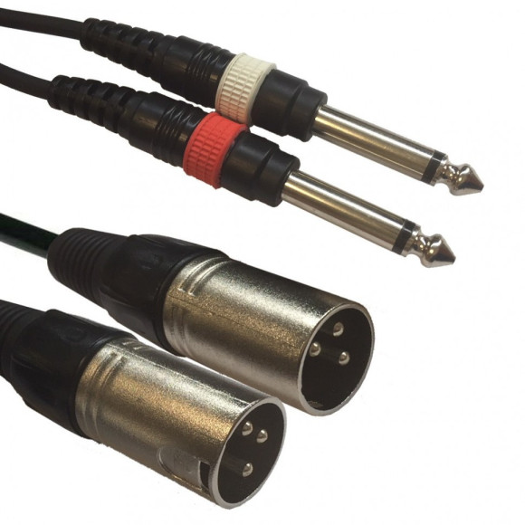 ADJ AC-2XM-2J6M/5 - шнур переходник Jack 6.3 - XLR3, 5 метров ADJ AC-2XM-2J6M/5 - шнур переходник Jack 6.3 - XLR3, 5 метров