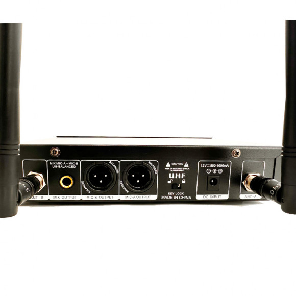 ROSS U2MOD Микрофонная радиосистема (с двумя ручными микрофонами UHF диапазона(A: 551.000-570.600 МГ